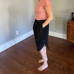 Black madewell skirt
